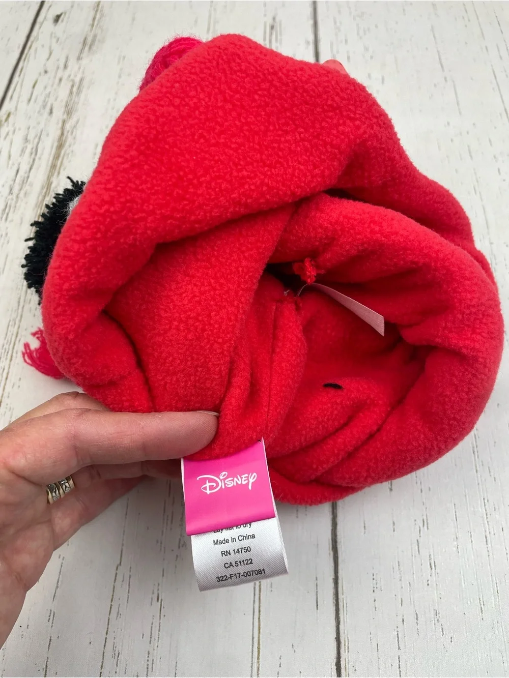 Disney‎ Minnie Mouse Knit/Fleece Hat